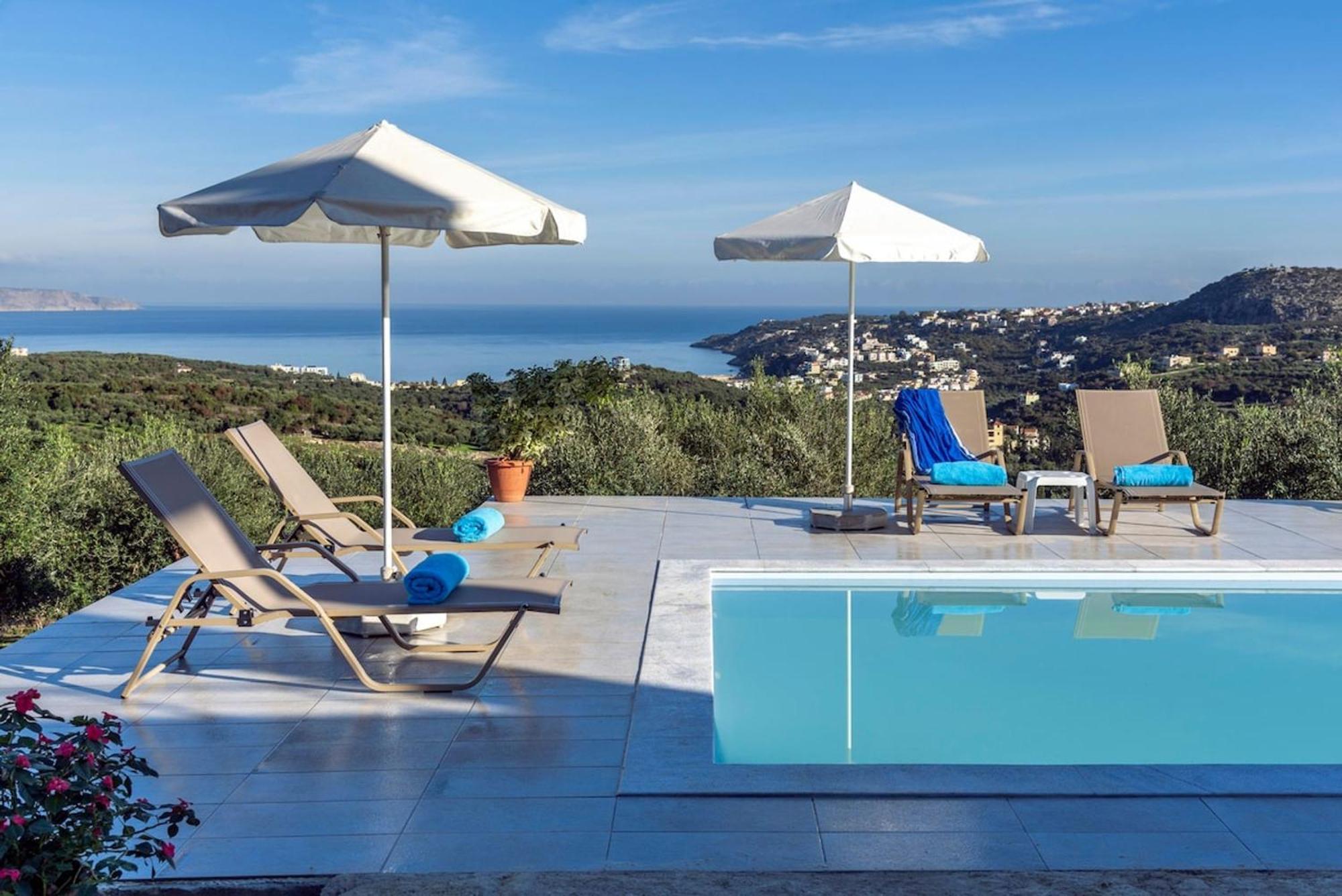 Villa Konstantinos Hilltop Vineyard Escape Almyrida  Exterior photo
